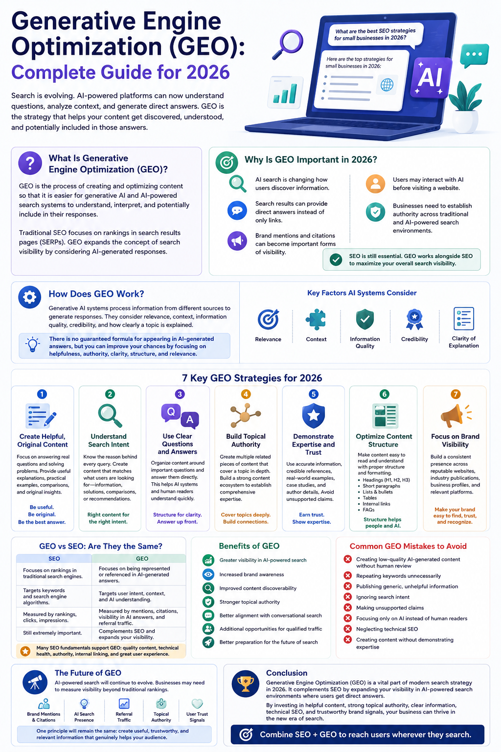 Generative Engine Optimization (GEO)